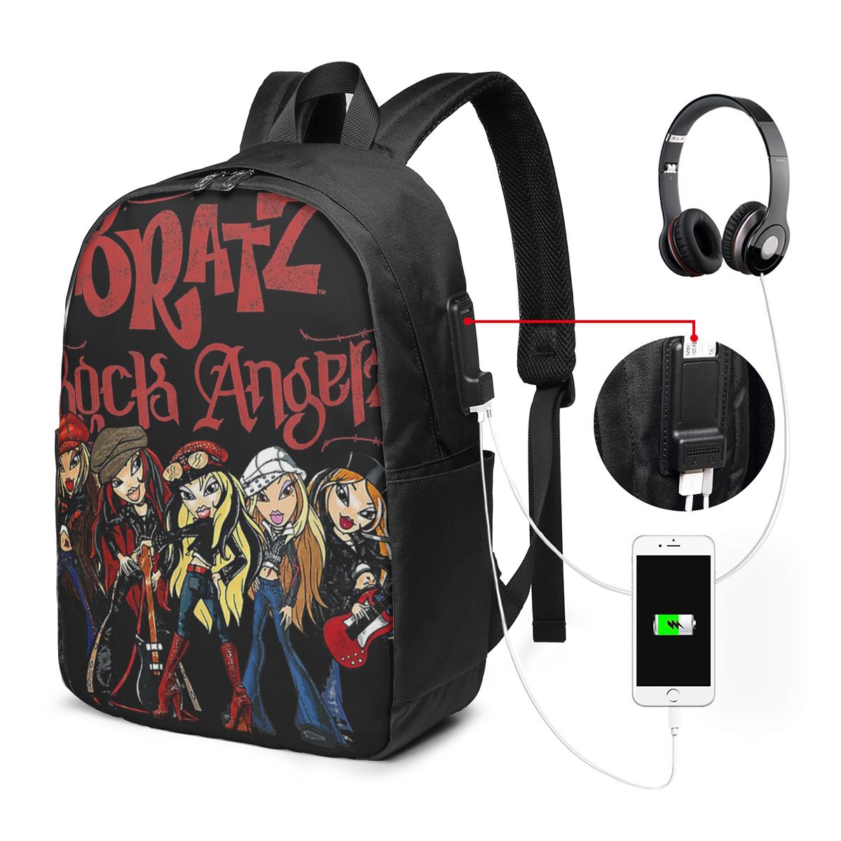 Bratz Rock Angelz Group Shot B - Women Bags Laptop recension och pris